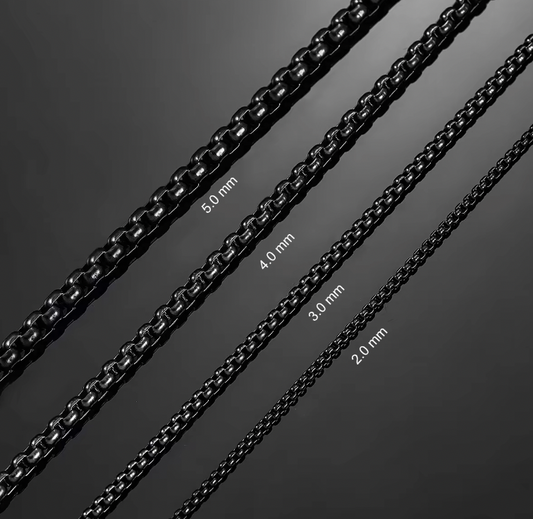 Black Stainless Chain