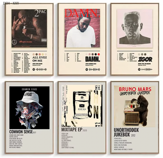 Music Album Covers Posters