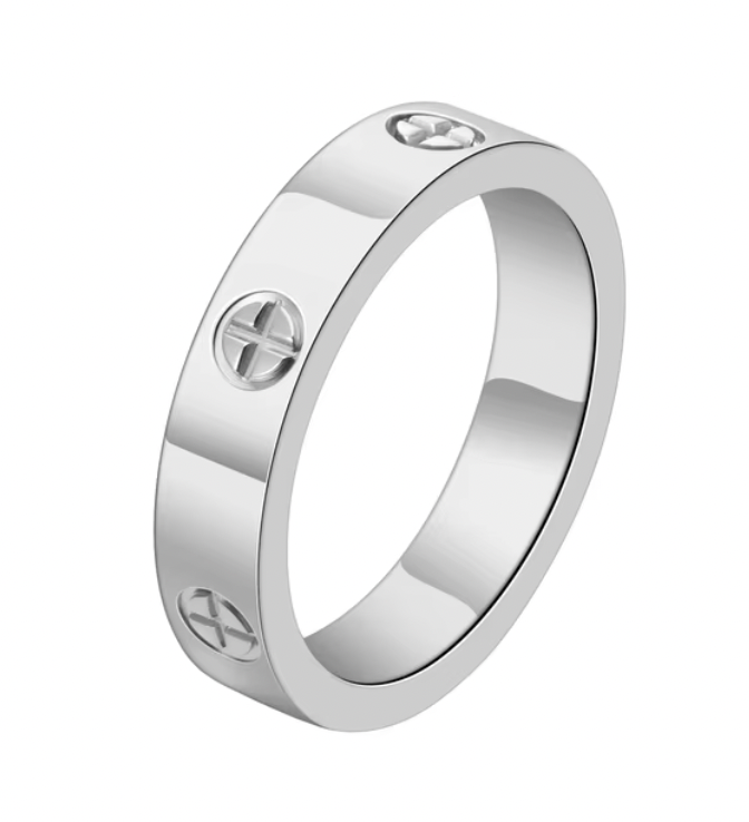 Stainless Steel Love Ring