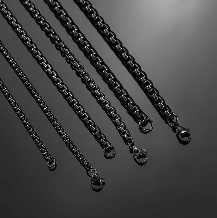 Black Stainless Chain